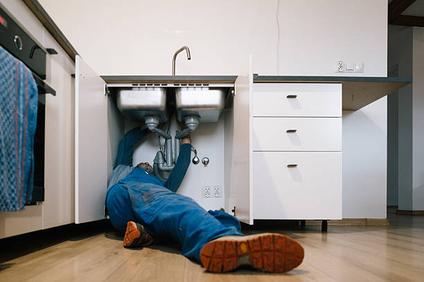 Professional Leak Detection technician working in Elm City, NC